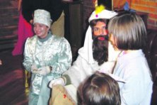 Visita del Mensajero Real de los Reyes Magos de Oriente