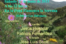 XV Noches Flamencas en Cazalla de la Sierra 