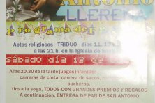 Fiesta de San Antonio de Padua en LLerena