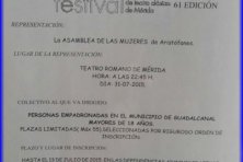 Viaje al Festival de Teatro Clásico de Mérida desde Guadalcanal