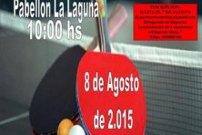 Abierto el plazo de inscripción para el Torneo de Tenis de Mesa de Constantina