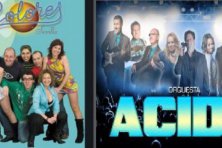 Quema de fuegos artificiales y verbenas populares en Llerena