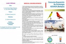 I Concurso-Exposición de Ornitología de Azuaga 