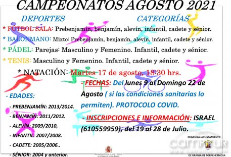 Campeonatos Deportivos en Granja de Torrehermosa 