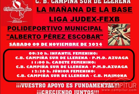 Agenda fin de semana C.B. Campiña Sur de Llerena 
