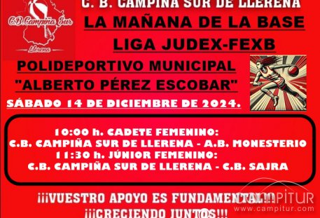 Agenda fin de semana C.B. Campiña Sur de Llerena 