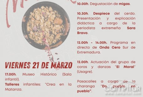 Llerena celebra su XXIX Matanza Tradicional Extremeña con un variado programa cultural y gastronómico 