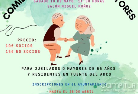 Fuente del Arco celebra una comida homenaje para sus mayores