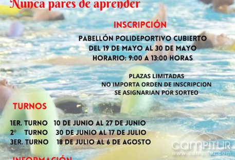 Abiertas las inscripciones para los Cursos de Natación 2025 en Azuaga