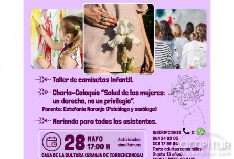 Jornada en Granja de Torrehermosa por la Salud de las Mujeres: actividades para todas las edades este 28 de mayo