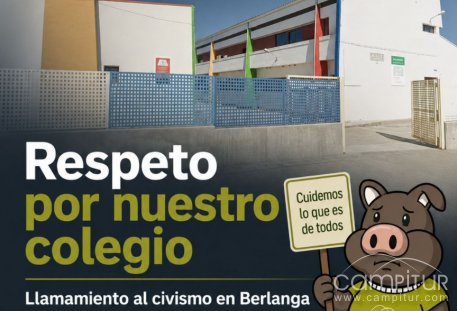 Preocupación en Berlanga por un nuevo acceso no autorizado al colegio público