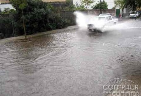 Destrozos en Peñarroya – Pueblonuevo como consecuencia de una tormenta 